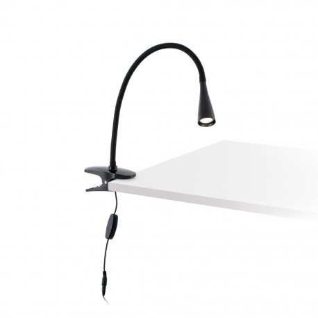 LENA Lampara pinza negra 52061 - FARO ILUMINACION