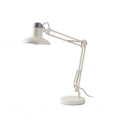 SNAP Lampara flexo sobremesa blanca 57400 - FARO ILUMINACION