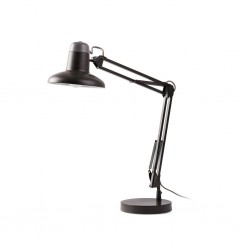 SNAP Lampara flexo sobremesa gris oscuro 57401 - FARO ILUMINACION