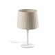SAMBA Lampara sobremesa blanca/encintada beige 64310-38 - FARO ILUMINACION