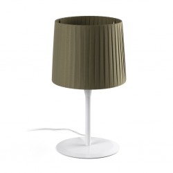 SAMBA Lampara sobremesa blanca/encintada verde 64310-40 - FARO ILUMINACION