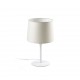 CONGA Lampara mini sobremesa blanca/beige 64316-02 - FARO ILUMINACION