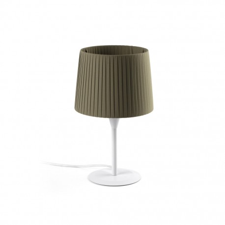 SAMBA Lampara mini sobremesa blanca/encintada verde 64316-37 - FARO ILUMINACION