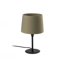 SAMBA Lampara mini sobremesa negra/encintada verde 64317-37 - FARO ILUMINACION