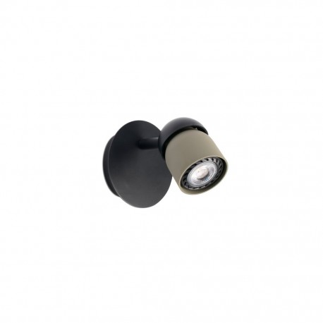 COCO Lampara aplique negra/verde 1L 40662 - FARO ILUMINACION
