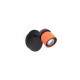 COCO Lampara aplique negra/terracota 1L 40663 - FARO ILUMINACION