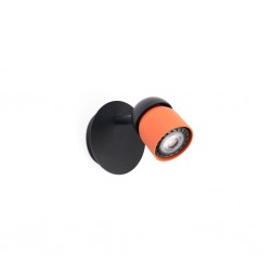 COCO Lampara aplique negra/terracota 1L 40663 - FARO ILUMINACION