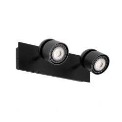 COCO Lampara aplique negra 2L 40665 - FARO ILUMINACION