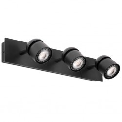 COCO Lampara aplique negra 3L 40667 - FARO ILUMINACION