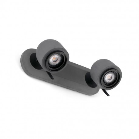 STONE-2 Aplique gris piedra 43501 - FARO ILUMINACION