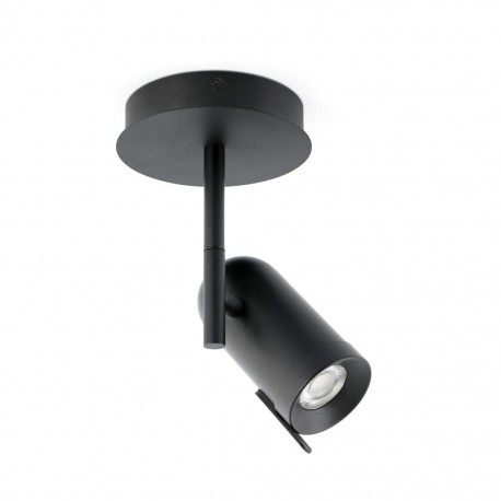 ORLEANS Lampara plafon negro 1L 43530 - FARO ILUMINACION
