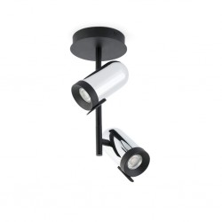 ORLEANS Lampara plafon cromo 2L 43534 - FARO ILUMINACION