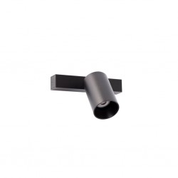 STAN Lampara aplique/plafon negra 1L 43741 - FARO ILUMINACION