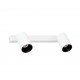 STAN Lampara aplique/plafon blanca 2L 43742 - FARO ILUMINACION
