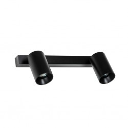 STAN Lampara aplique/plafon negra 2L 43743 - FARO ILUMINACION