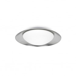 SIDE LED Plafon blanco y niquel 15W 62141 - FARO ILUMINACION