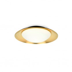 SIDE LED Plafon negro y oro 15W 62142 - FARO ILUMINACION