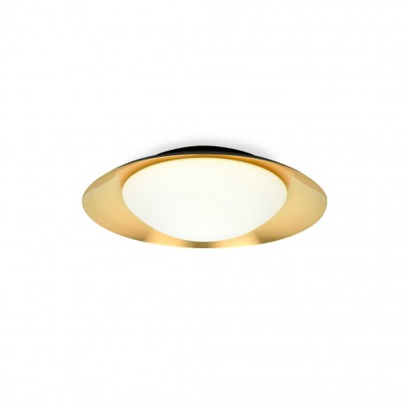 SIDE LED Plafon negro y oro 15W 62142 - FARO ILUMINACION