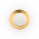 SIDE LED Plafon negro y oro 17W 62146 - FARO ILUMINACION