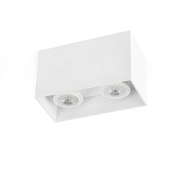 TECTO-2 Lampara plafon blanca GU10 63272 - FARO ILUMINACION