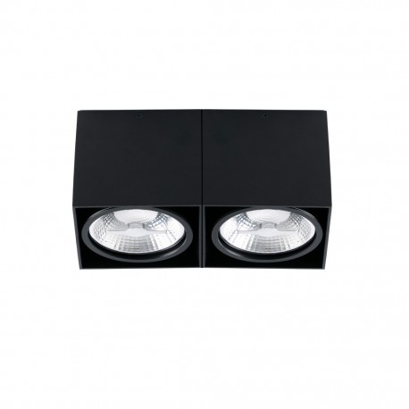 TECTO-2 Lampara plafon negra AR111 63277 - FARO ILUMINACION
