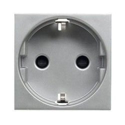 BASE ENCHUFE 2P+T SCHUKO PLATA ZENIT NIESSEN