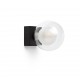 PERLA Lampara aplique negro 40088 - FARO ILUMINACION