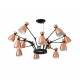 RETRO Lampara colgante cobre 12L 20047 - FARO ILUMINACION