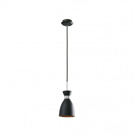 RETRO Lampara colgante negro y cobre 20050 - FARO ILUMINACION