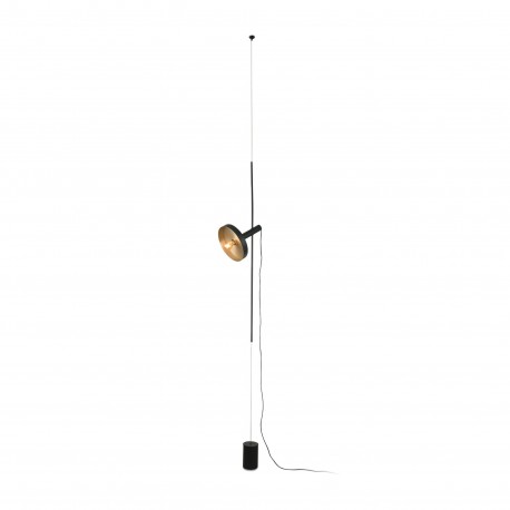 WHIZZ Lampara colgante/pie de salon negra/oro 20166-95 - FARO ILUMINACION