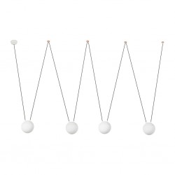 MINE SPACE Colgante blanco PC 4L 28209-4L - FARO ILUMINACION