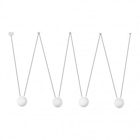 MINE SPACE Colgante blanco PC 4L 28209-4L - FARO ILUMINACION