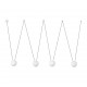MINE SPACE Colgante blanco PC 4L 28209-4L - FARO ILUMINACION