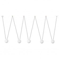 MINE SPACE Colgante blanco PC 5L 28209-5L - FARO ILUMINACION