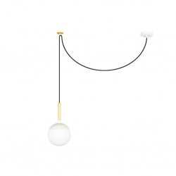 MINE Lampara colgante blanca 28375 - FARO ILUMINACION