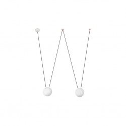 MINE SPACE Colgante blanco 2L 28375-2L - FARO ILUMINACION