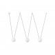 MINE SPACE Colgante blanco 3L 28375-3L - FARO ILUMINACION