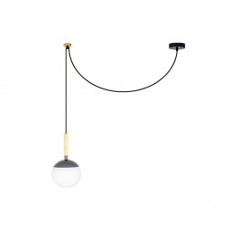MINE Lampara colgante gris 28376 - FARO ILUMINACION