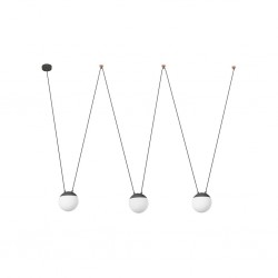 MINE SPACE Colgante gris 3L 28376-3L - FARO ILUMINACION