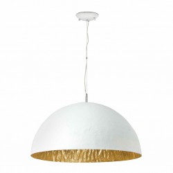 MAGMA-P Lampara colgante blanco y oro 3L 28399 - FARO ILUMINACION