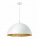 MAGMA-P Lampara colgante blanco y oro 3L 28399 - FARO ILUMINACION