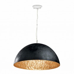 MAGMA-P Lampara colgante negro y oro 29468 - FARO ILUMINACION
