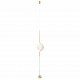 LE VITA Lampara colgante/ pie salon oro 29694 - FARO ILUMINACION