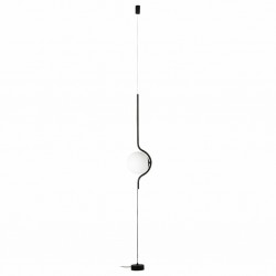 LE VITA LED Lampara colgante/pie de salon negra 29699 - FARO ILUMINACION