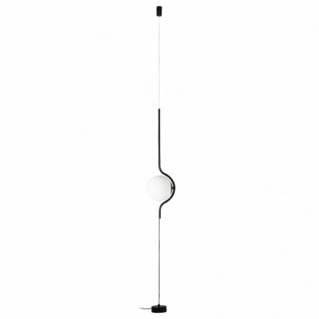 LE VITA LED Lampara colgante/pie de salon negra 29699 - FARO ILUMINACION
