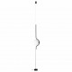 LE VITA LED Lampara colgante/pie de salon negra 29699 - FARO ILUMINACION