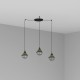 CLAIRE Lampara colgante verde 3L 62803-3L - FARO ILUMINACION
