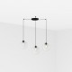 CLARA Lampara colgante transparente 3L 64128-3L - FARO ILUMINACION