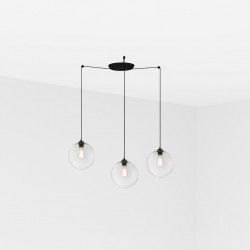 CLARA Lampara colgante transparente 3L 64128-3L - FARO ILUMINACION