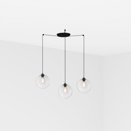 CLARA Lampara colgante transparente 3L 64128-3L - FARO ILUMINACION